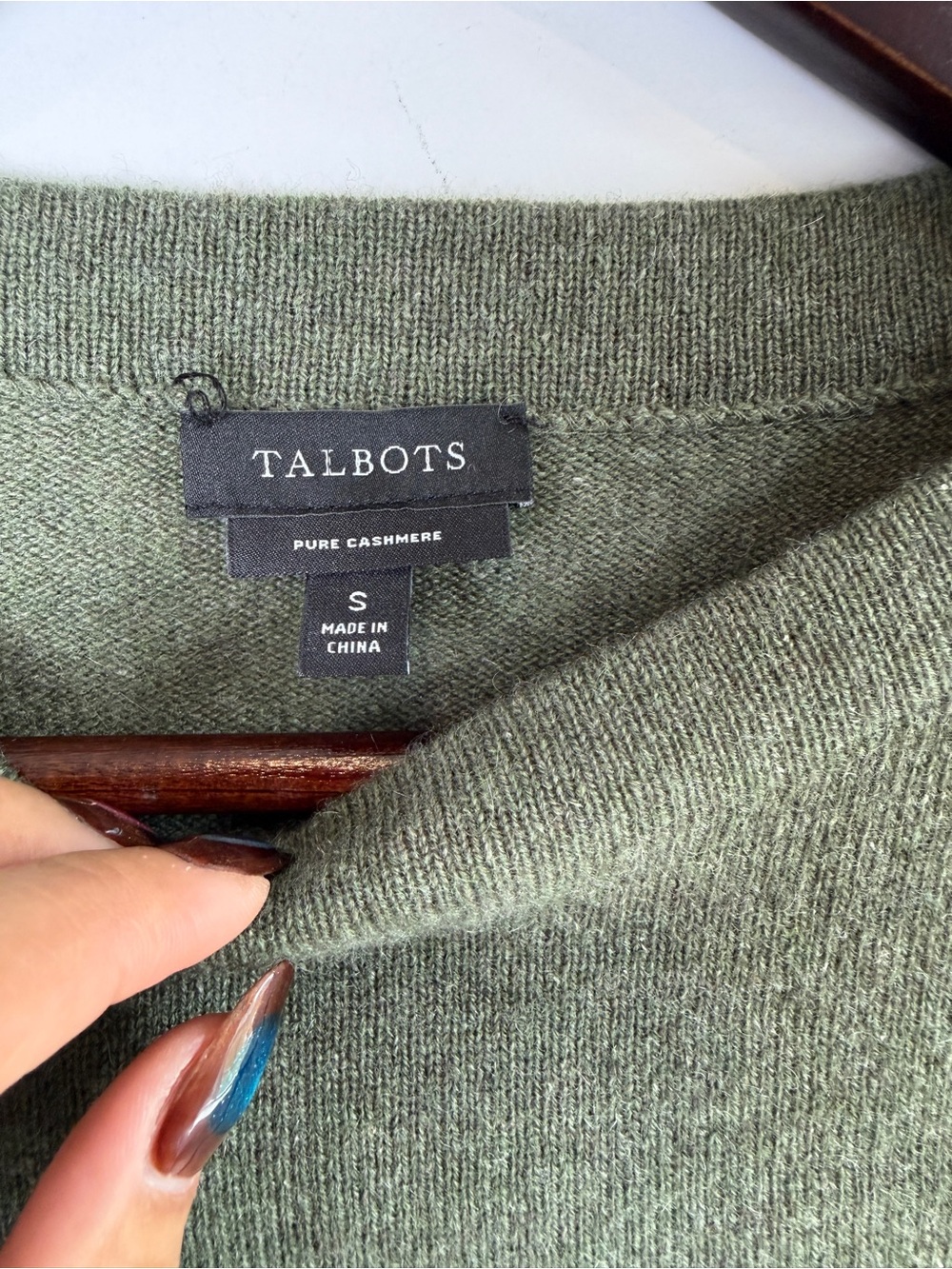 Talbots Cashmere Sweater - Picture 4 of 6